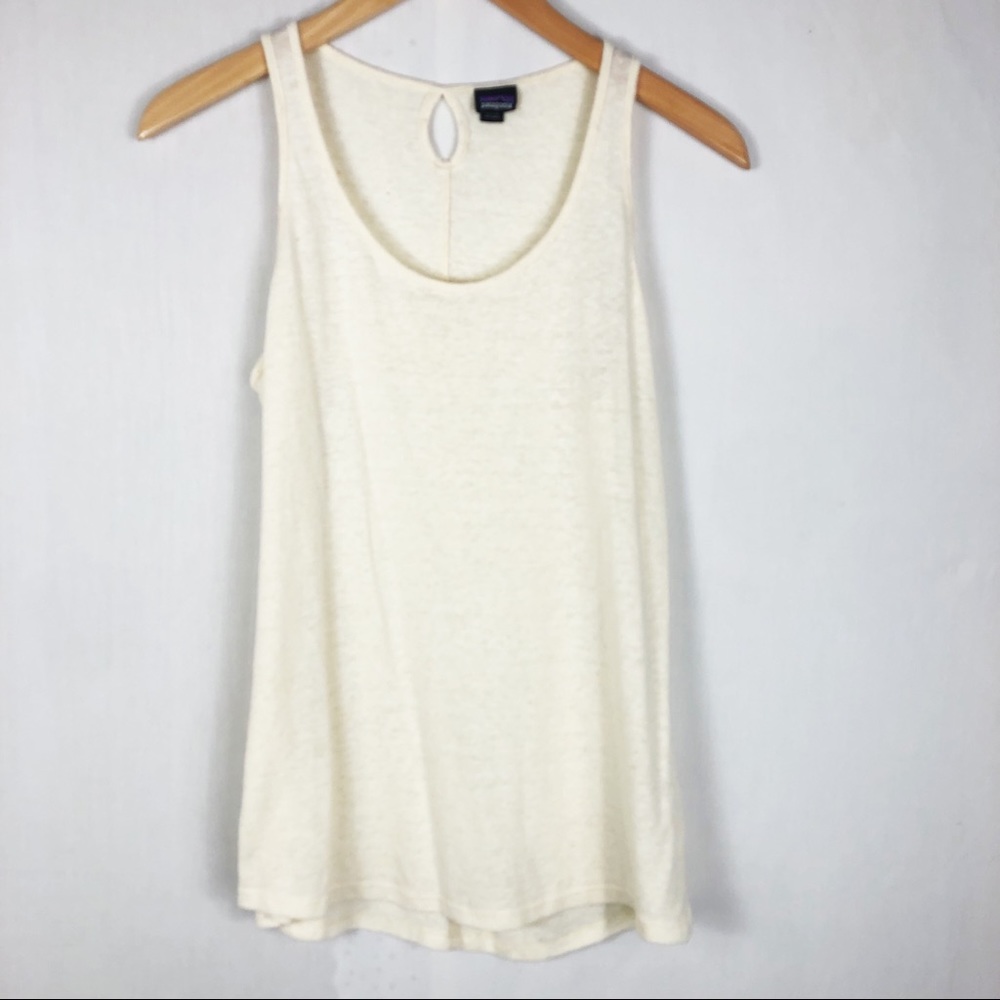 Patagonia Mount Airy Tank Top | Cream Off White | Size Small